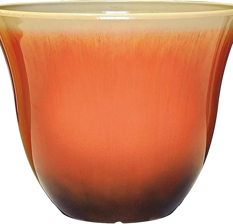 Classic Home and Garden by Growscape Honeysuckle Resin Planters - Lightweight Indoor & Outdoor Pl...
