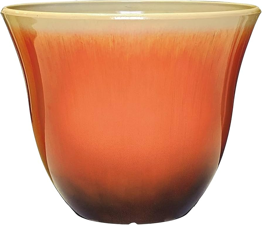Classic Home and Garden by Growscape Honeysuckle Resin Planters - Lightweight Indoor & Outdoor Pl...