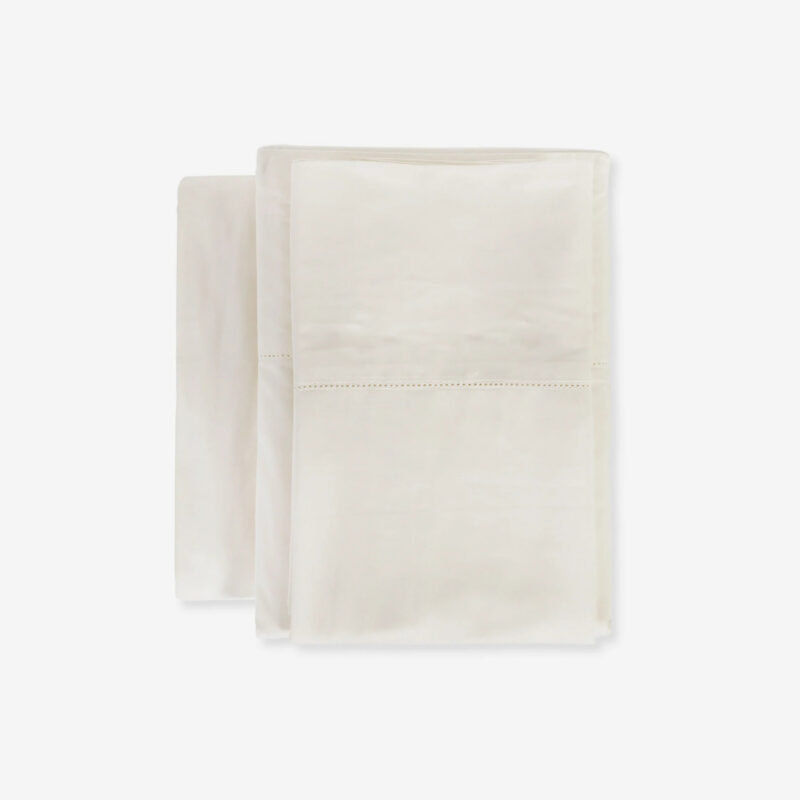 Classico Hemstitch Cotton Sateen Sheet Set by Pom Pom at Home