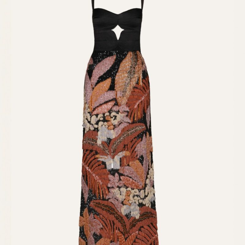 Clay Tropical Heaven Dress Johanna Ortiz