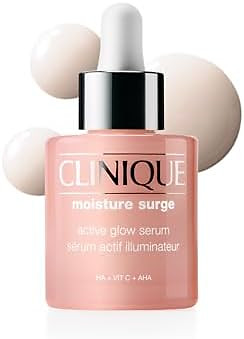 Clinique Moisture Surge Active Glow Serum with Lactic Acid, Hyaluronic Acid + Vitamin C | Hydrati...