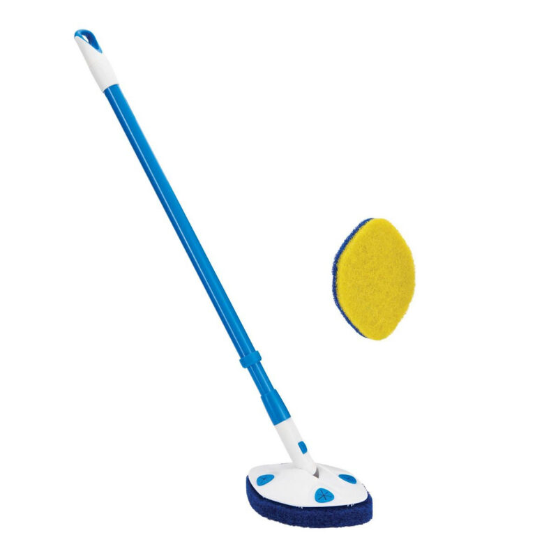 Clorox 42 inch Max Reach Tub & Tile Bathroom Scrubber plus Heavy-Duty Refill