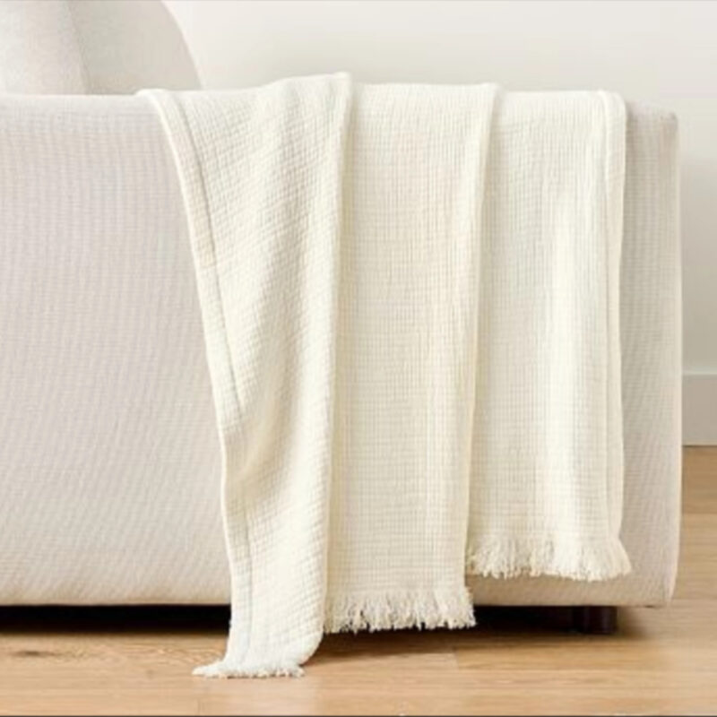 Pottery Barn Cloud Gauze Throw