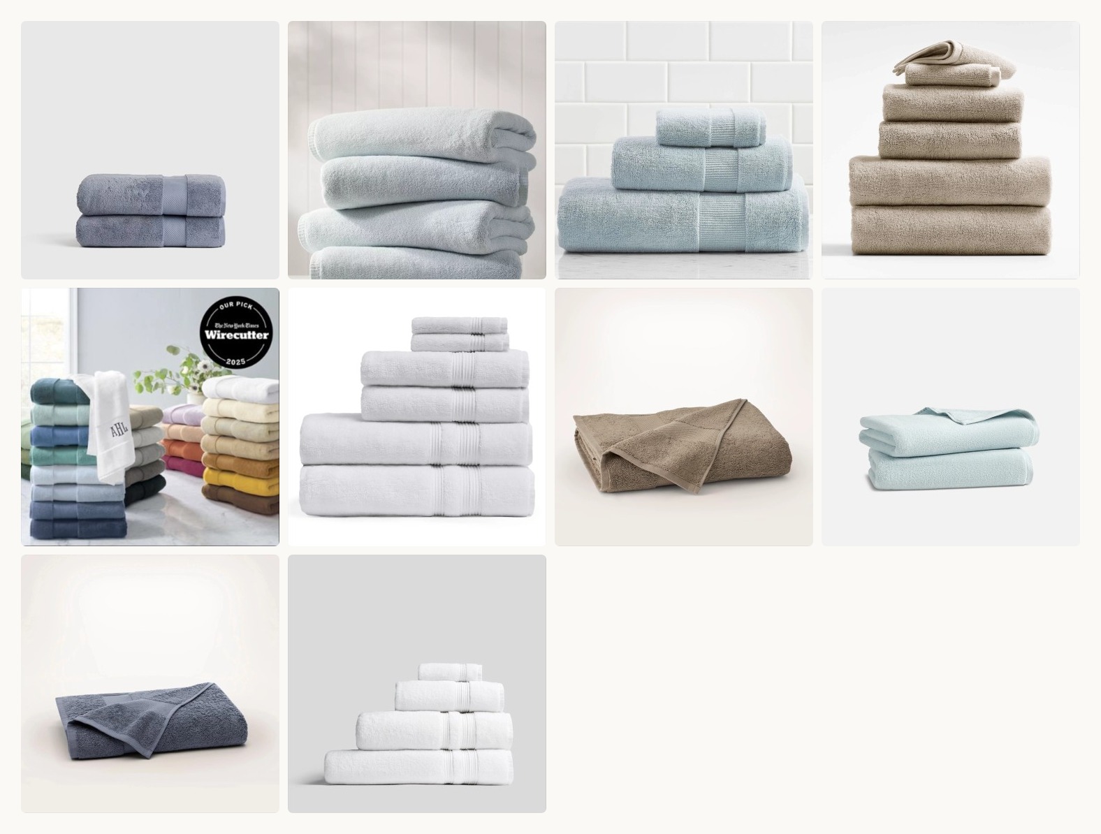 The Best Luxury Bath Towels to Create a Spa-Like Retreat at Home - Product Collection