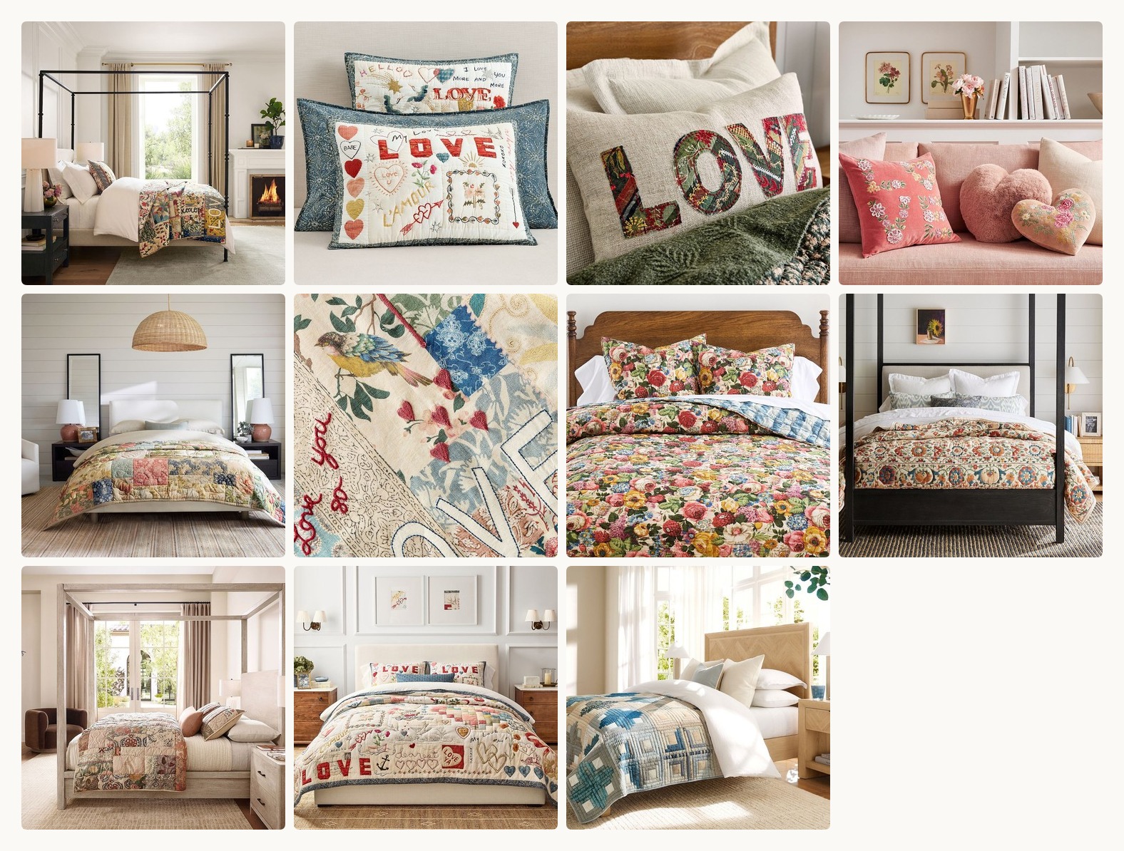 Stitching Love Into Every Day: Pottery Barn’s Love Quilt Collection - Product Collection