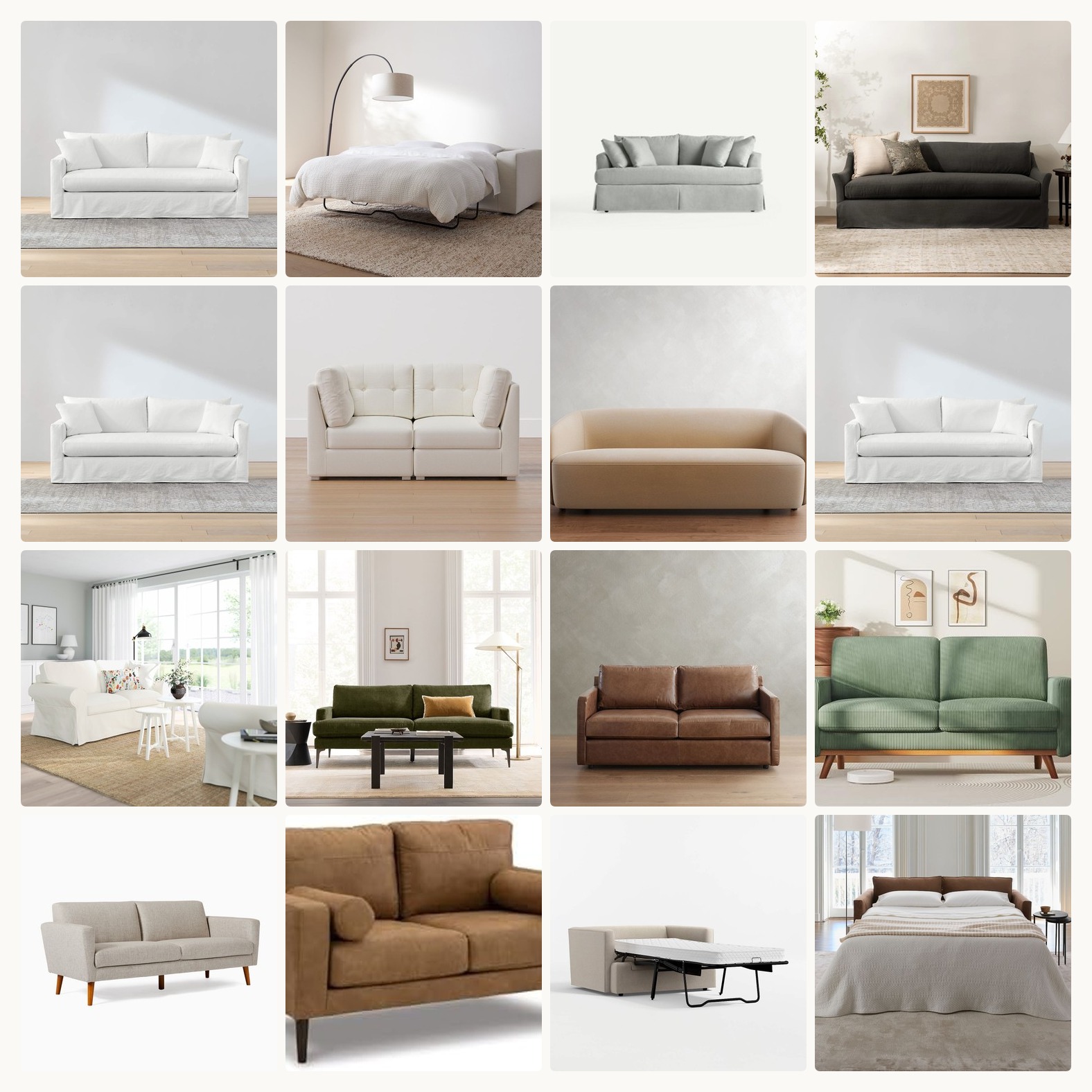 The Bedroom Sofa Is the New Accent Chair — Here's What Actually Fits - Product Collection