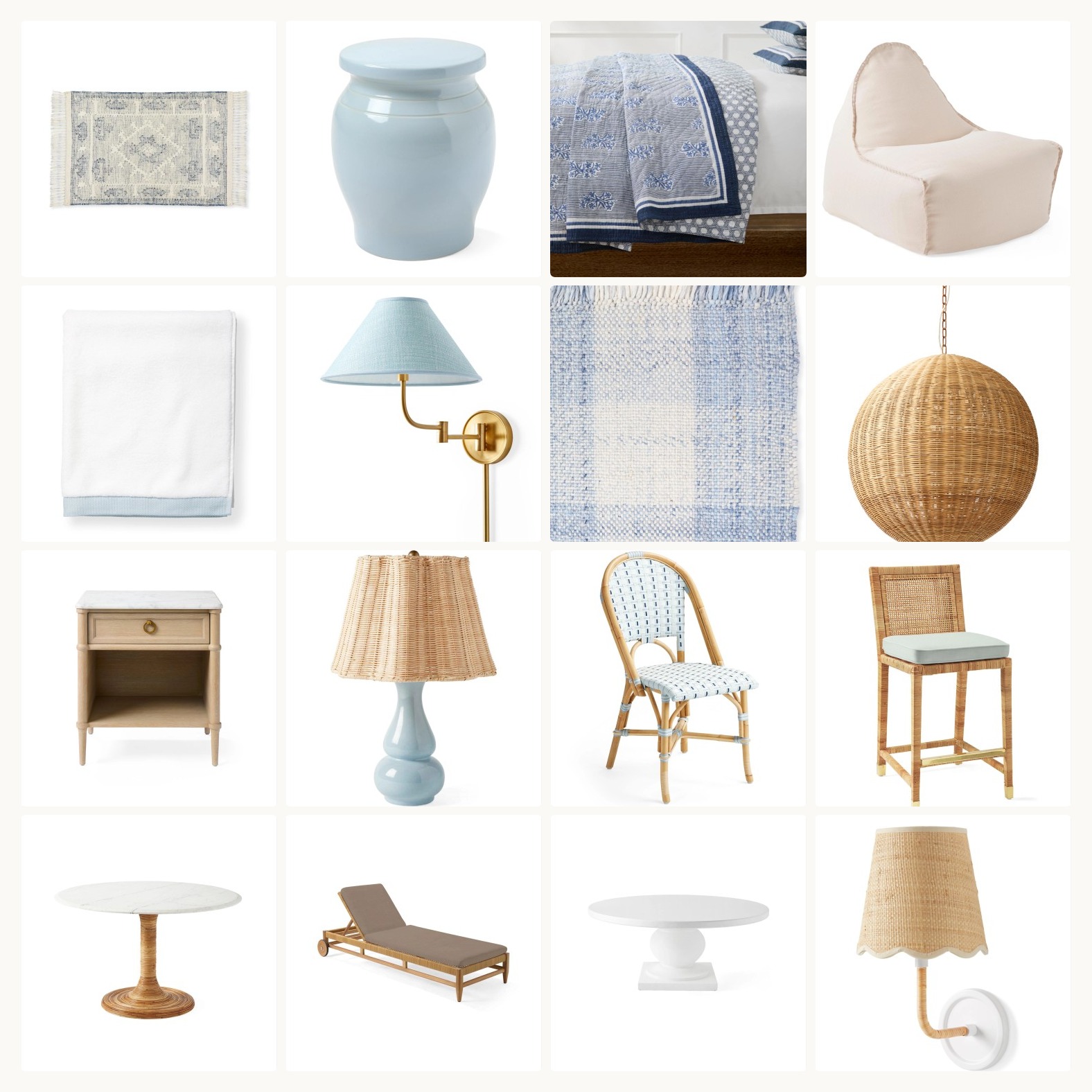 The Coastal Summer Home Edit — Serena & Lily and Nothing Else - Product Collection