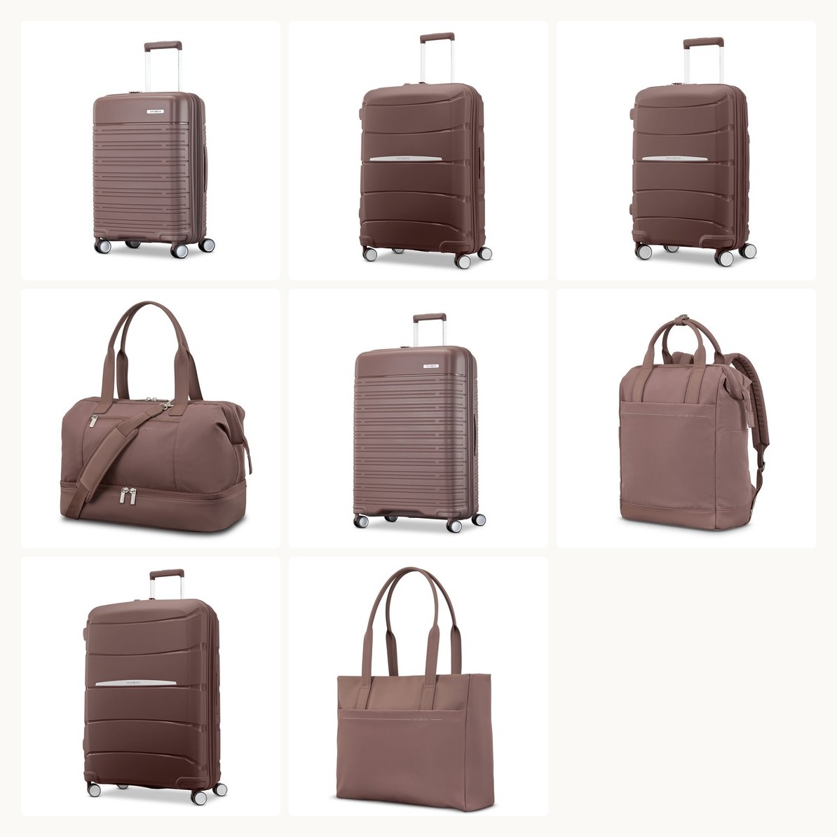 Olivia Culpo's New Samsonite Collection Makes Chocolate Brown Luggage Chic Again - Product Collection