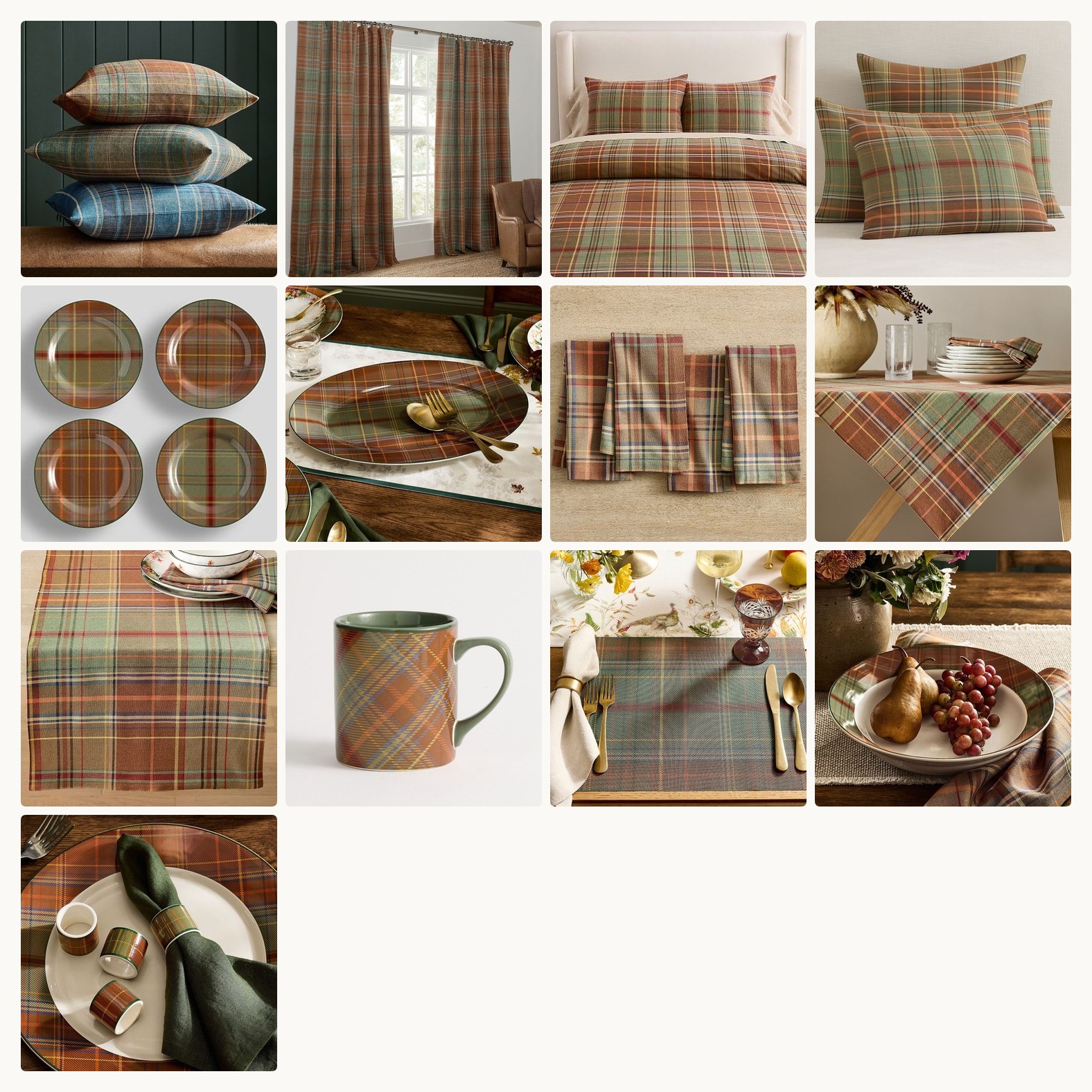 The Pottery Barn Woodrow Plaid Collection Is the Softest Transition to Fall Decor - Product Collection
