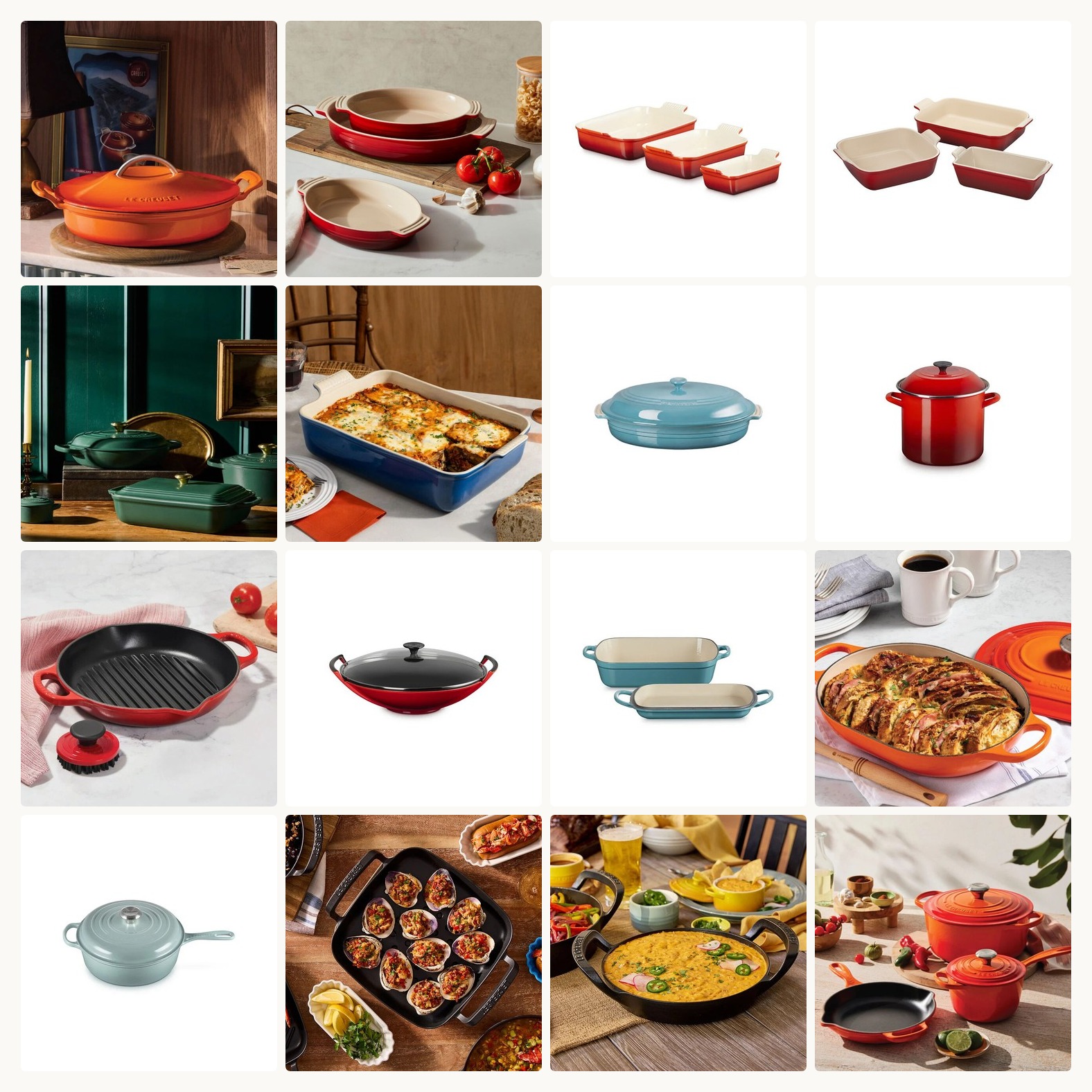 Le Creuset's Annual Culinary Celebration - Product Collection