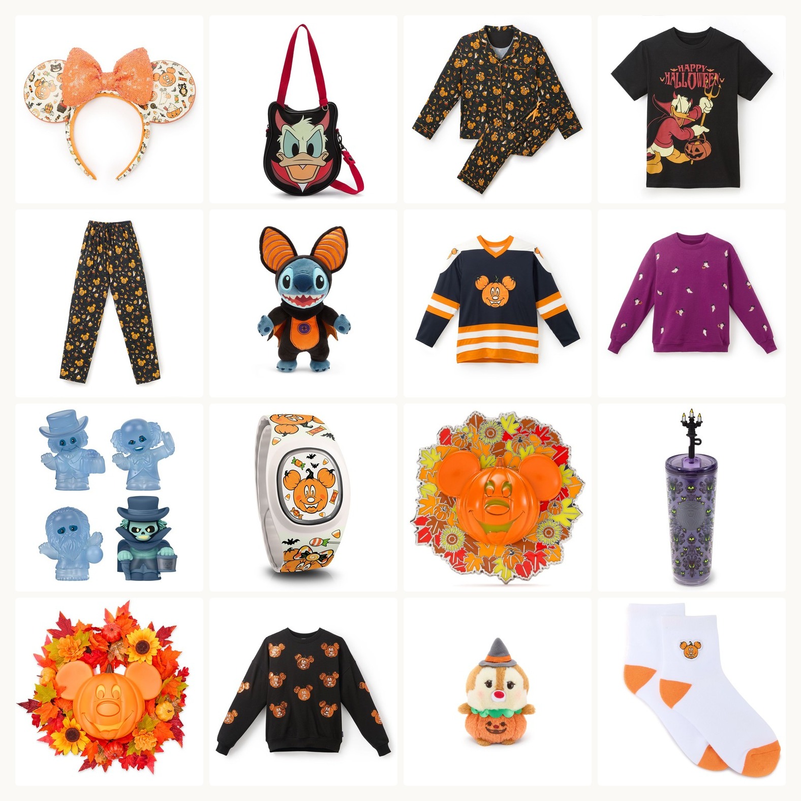 If you're planning a trip around Mickey's Not-So-Scary Halloween Party, the outfit question comes before almost everything else — comfort matters as much as the costume factor, since you're walking a full park day in whatever you pick. This year's Mickey and Haunted Mansion collections give you real range: subtle enough for daytime, or full spirit-jersey commitment for the party itself. - Product Collection