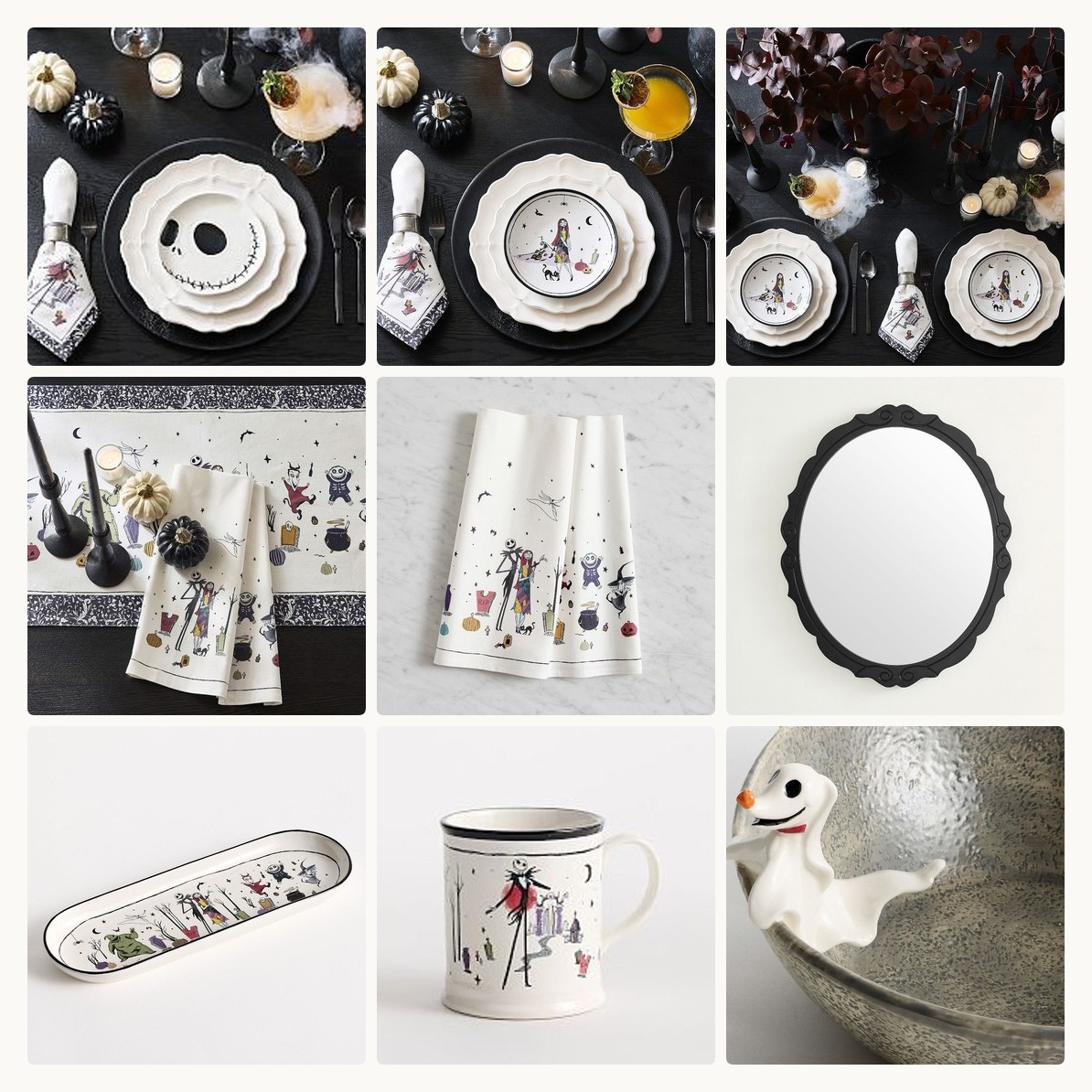 Pottery Barn's Nightmare Before Christmas Collection: Full Guide - Product Collection