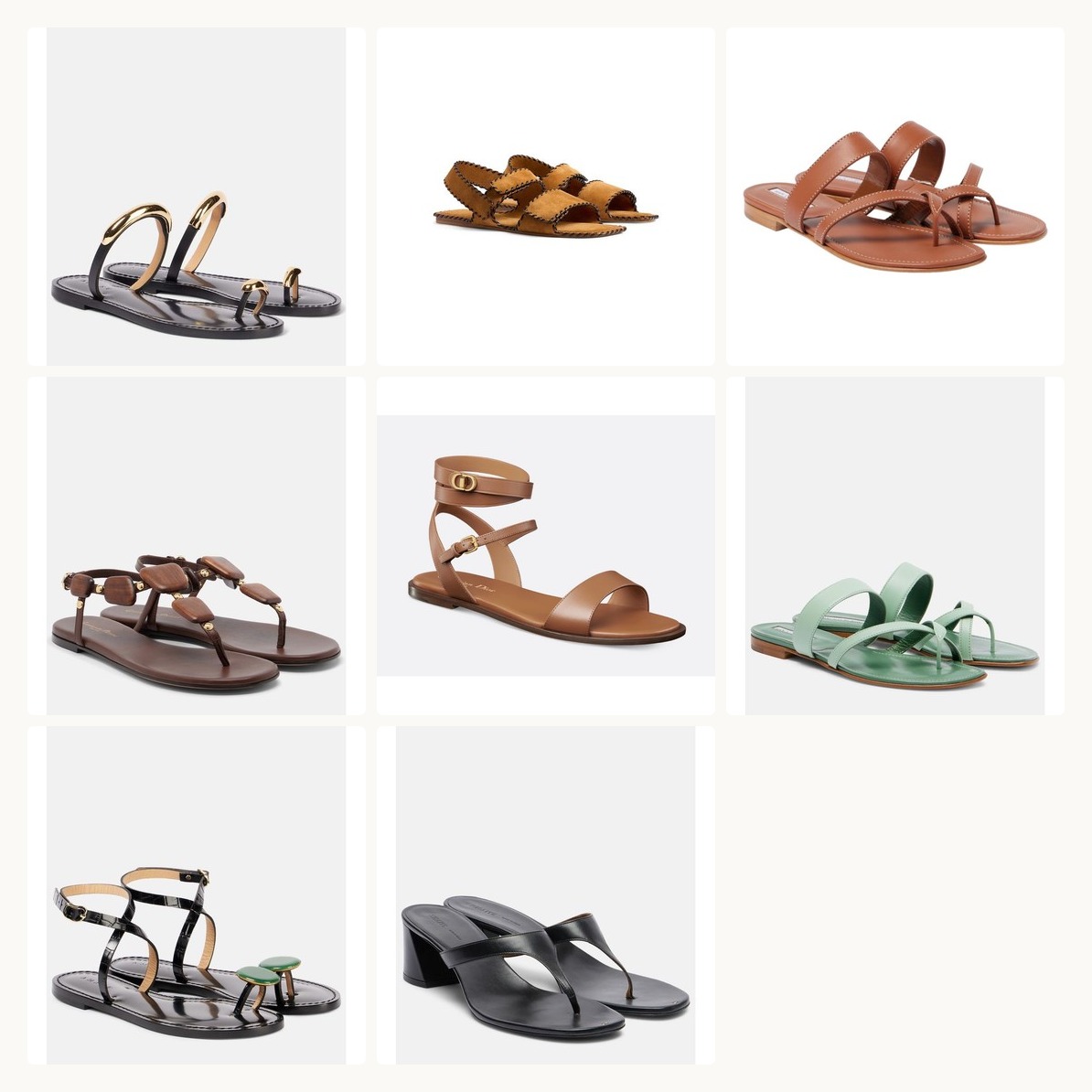 Effortless Transition: Sandals for Late Summer - Product Collection