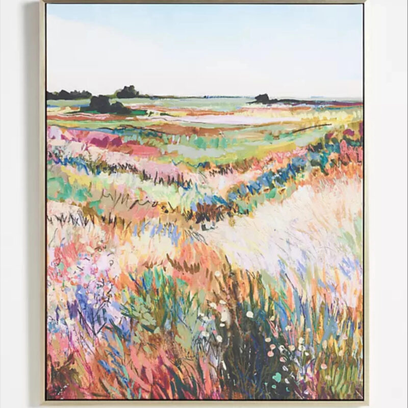 Anthropologie Colordash Field Landscape Wall Art