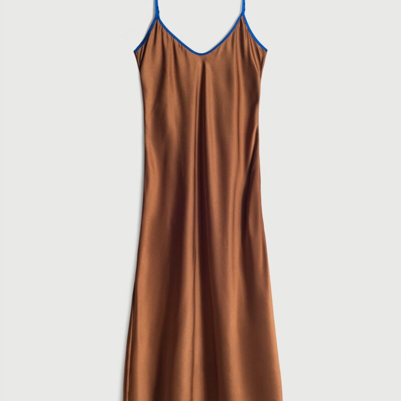 Silk Bias Slip Dress