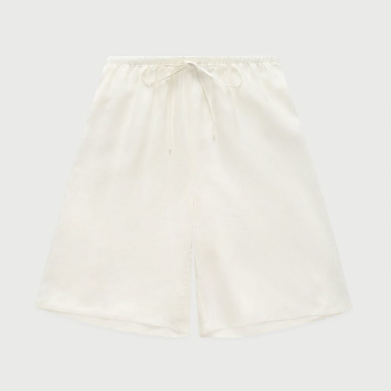 The Drawstring Bermuda, Linen