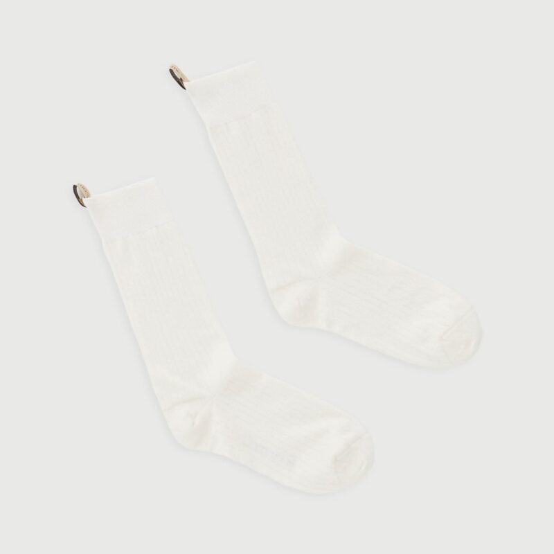 The Silk Ribbed Sock