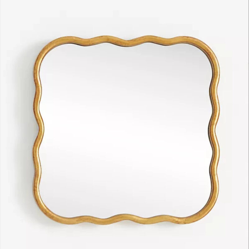 Coquille Scalloped Petite Gallery Wall Mirror