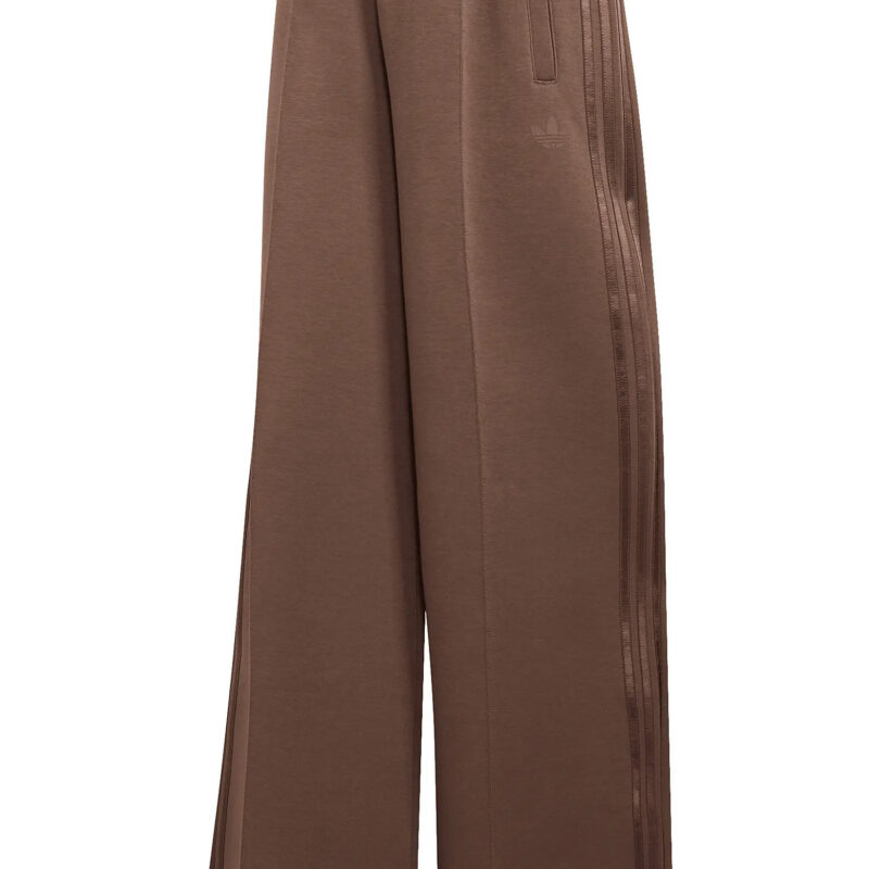 Cotton Blend Scuba Knit Wide Leg Track Pants (Women) | Nordstrom