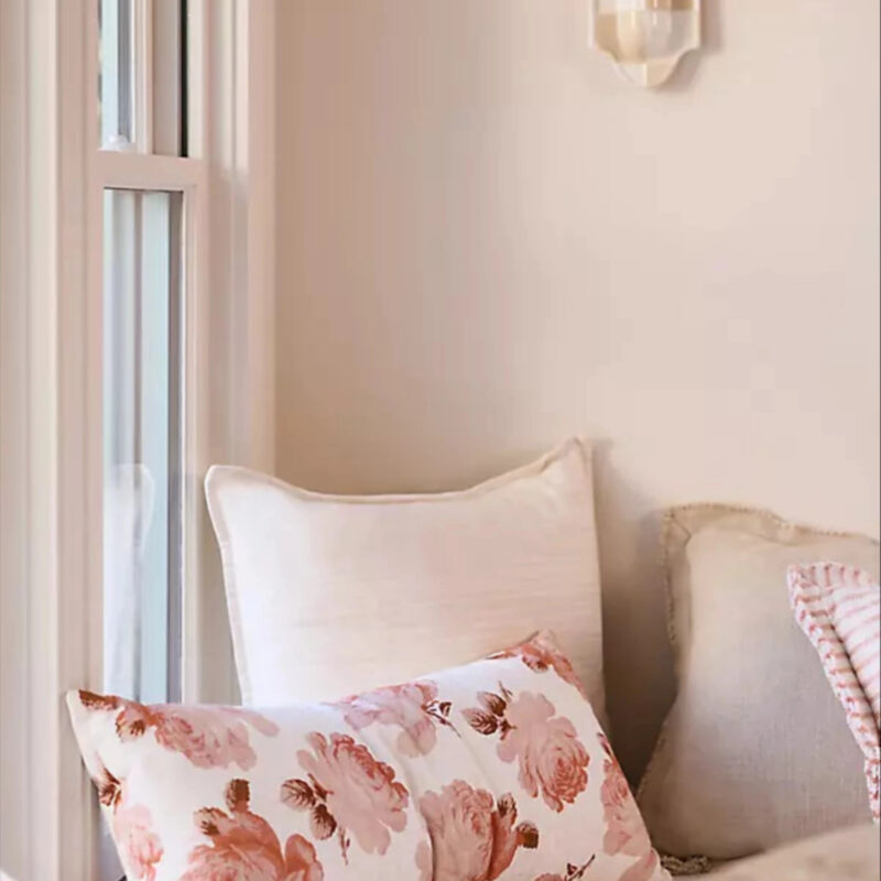Maeve by Anthropologie Cotton Printed Floral Pillow