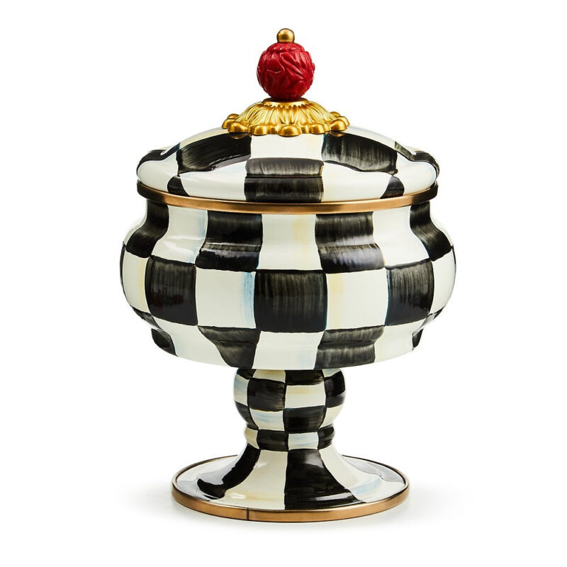 Courtly Check Curiosity Pot