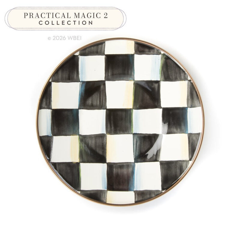 Courtly Check Saucer