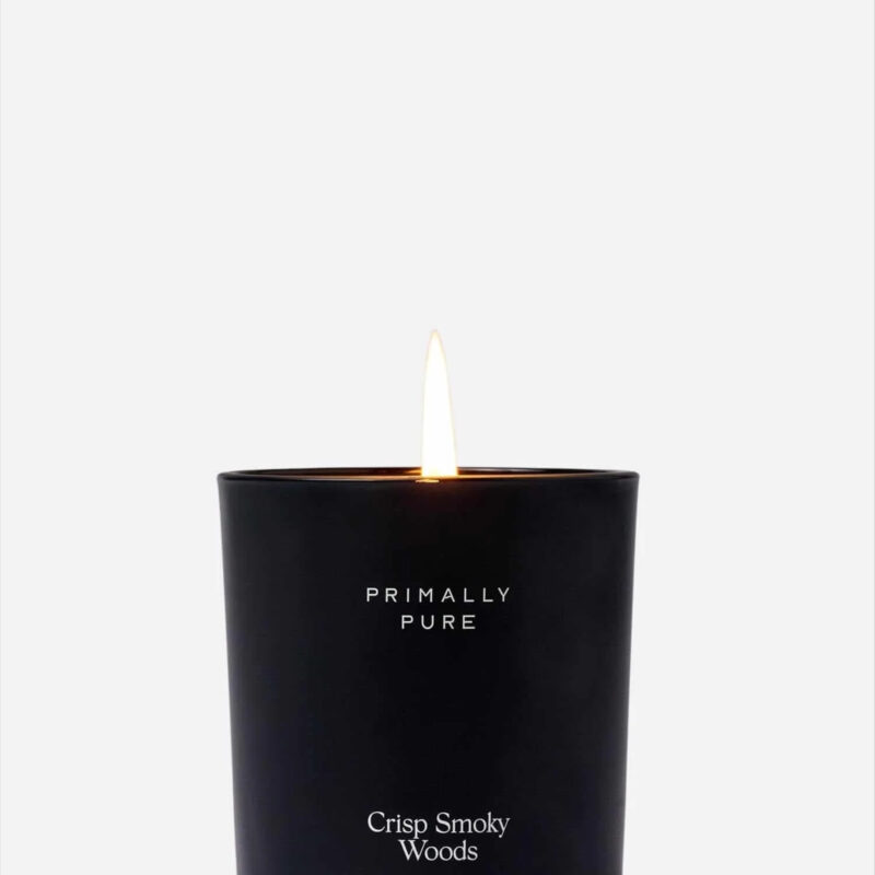 Crisp Smoky Woods Candle