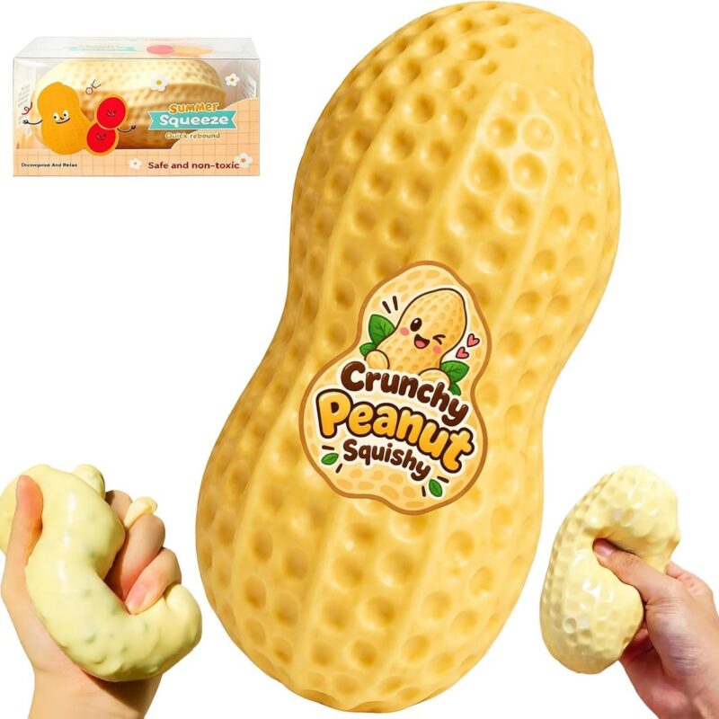 Crunchy Peanut Squishy Toys, Slowing Rising Crunchy Squishy Stress Ball