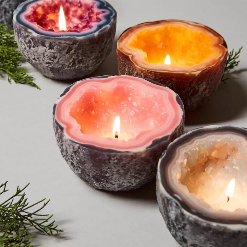 Crystal Geode Candle