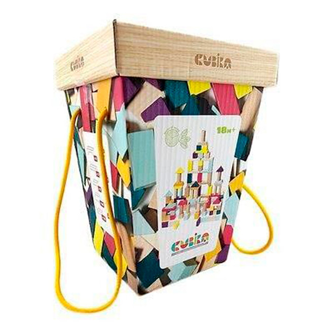 Cubika Wooden Blocks Construction Kit
