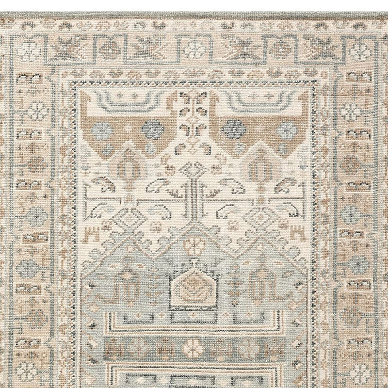 Custom Nicolette Hand-Knotted Wool Rug