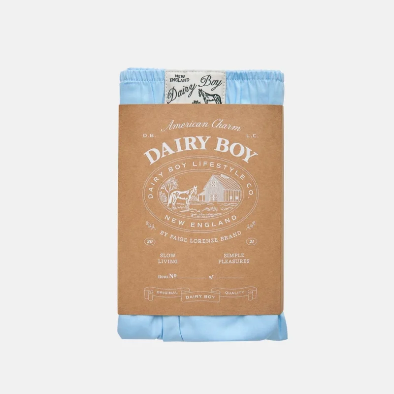 Garden Bed Boxer Shorts - Cool Blue — Dairy Boy