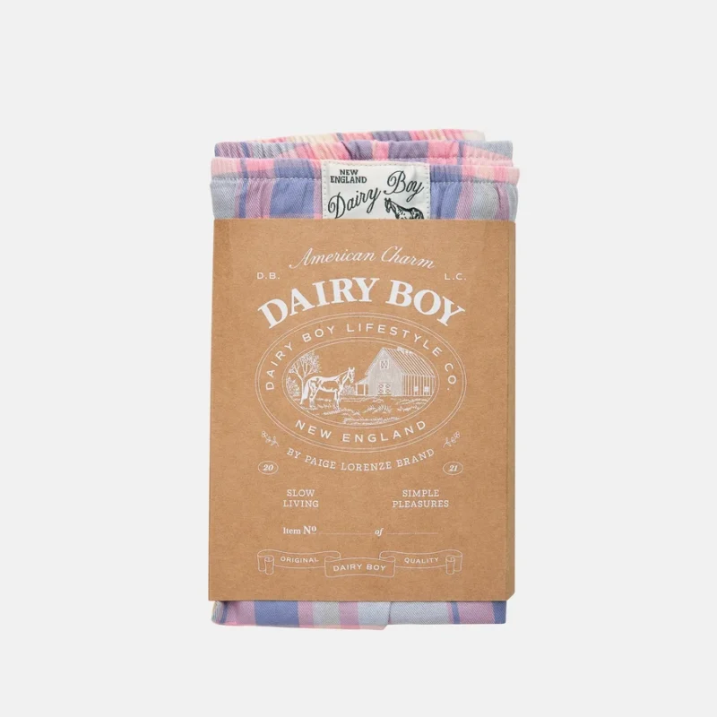 Garden Bed Boxer Shorts - Country Check — Dairy Boy