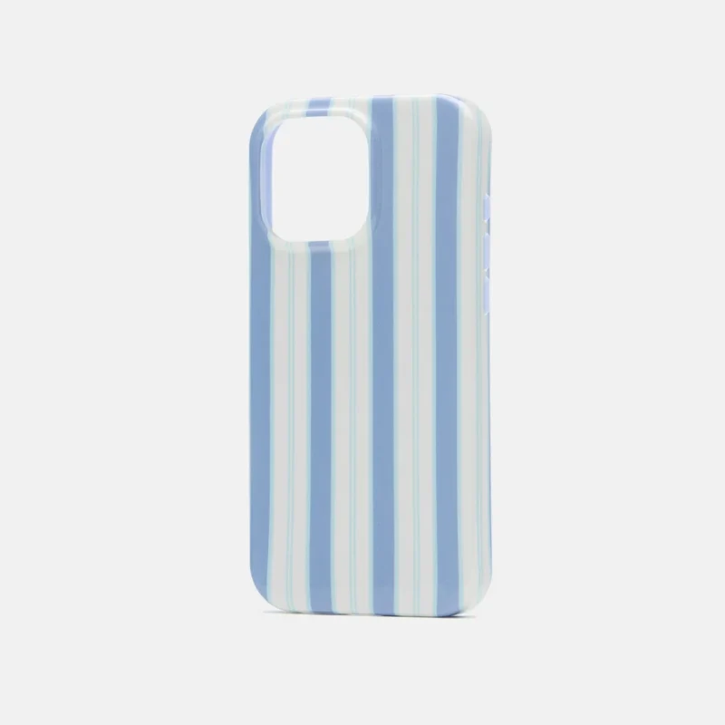 Garden Bed Phone Case - Blue Pinstripe — Dairy Boy