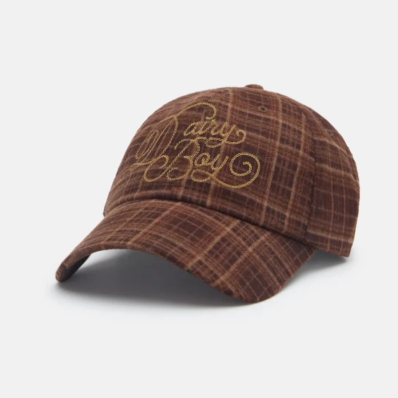Autograph Baseball Hat - Brown Tweed — Dairy Boy