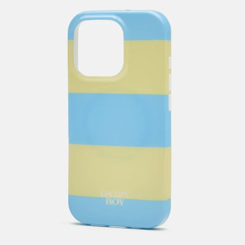 Cashmere Phone Case - Bluebird Stripe — Dairy Boy