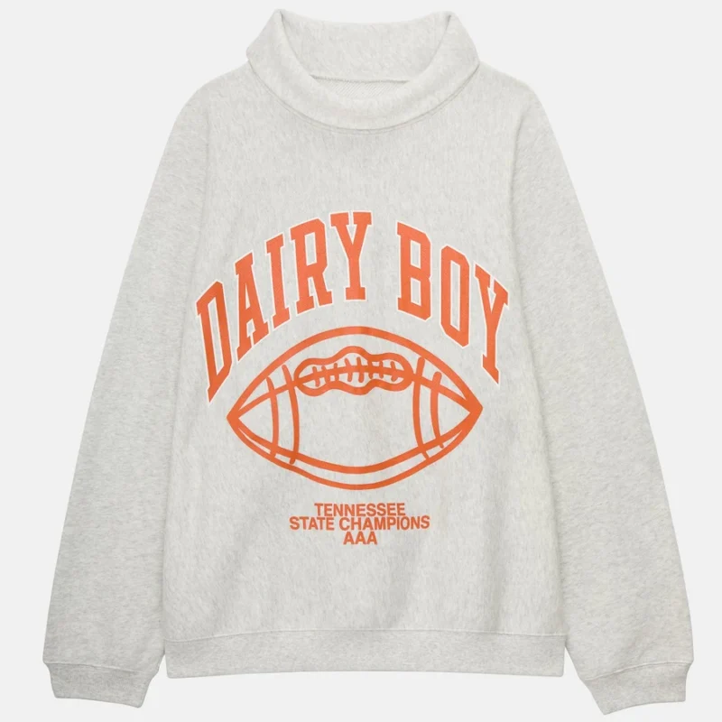 Study Break State Champs Rollneck - Champion Orange — Dairy Boy