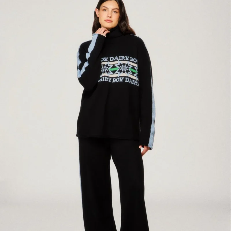 Ski Set Pant - Black — Dairy Boy