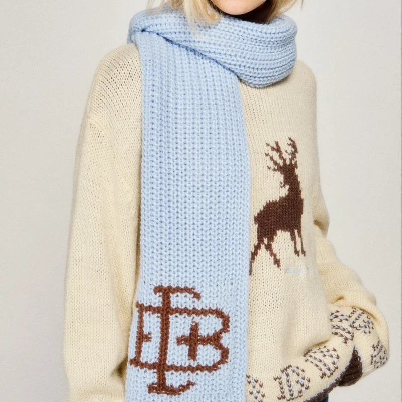 Winter Scarf - Powder Blue — Dairy Boy