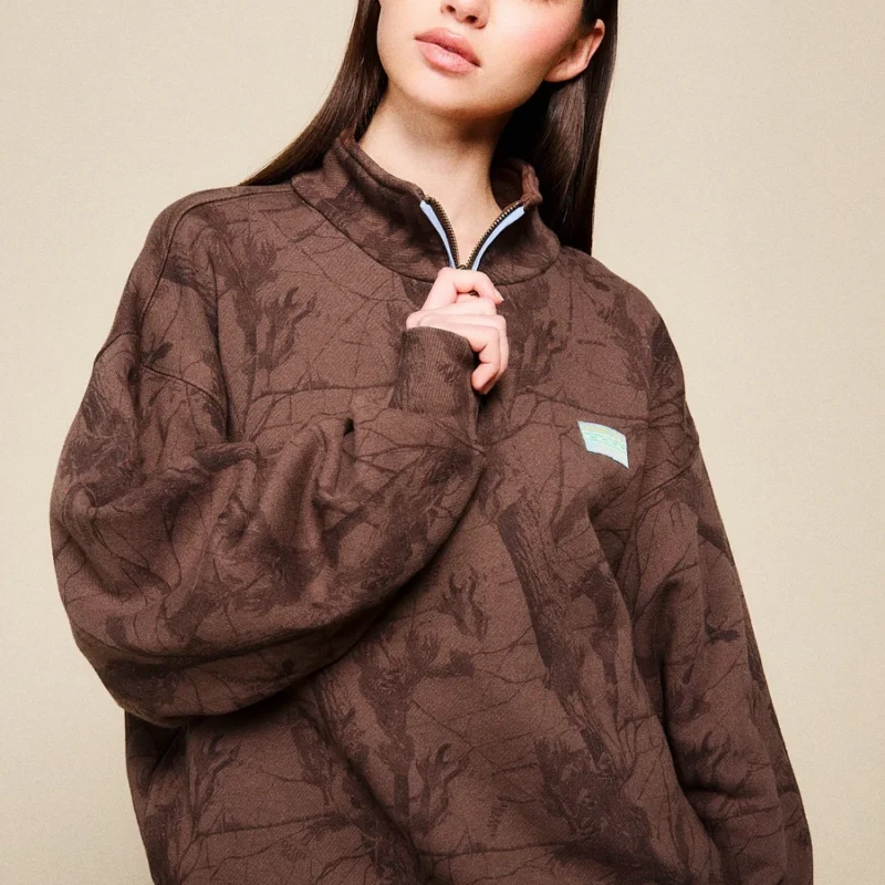 Heritage Half Zip - Lowcountry Camo — Dairy Boy
