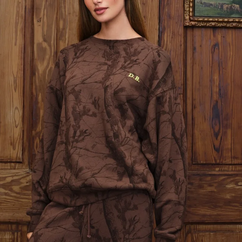 Oversized Crewneck - Lowcountry Camo — Dairy Boy