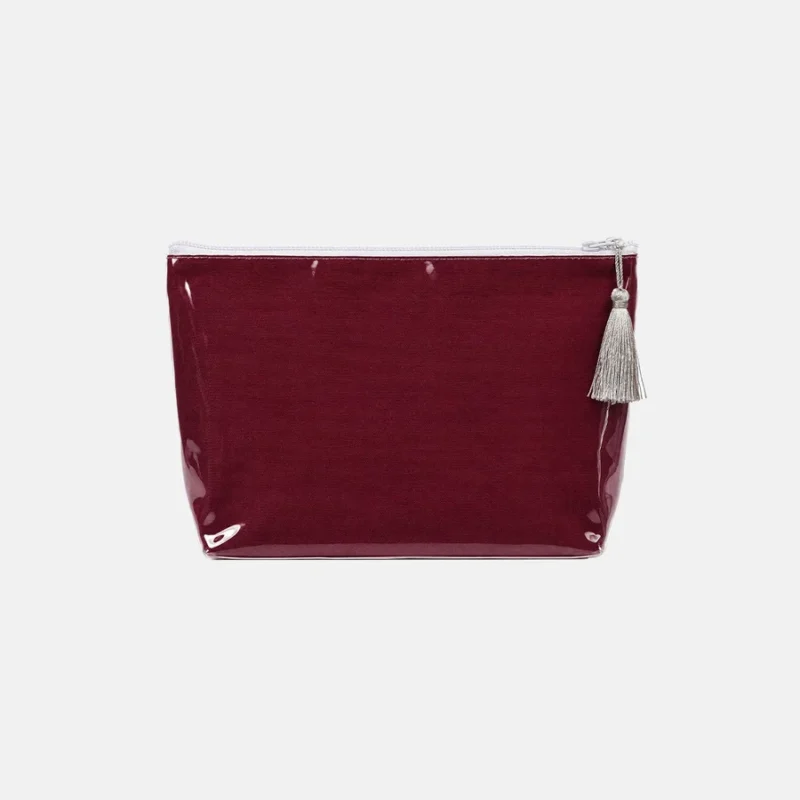Farm Friends Makeup Bag - Merlot — Dairy Boy
