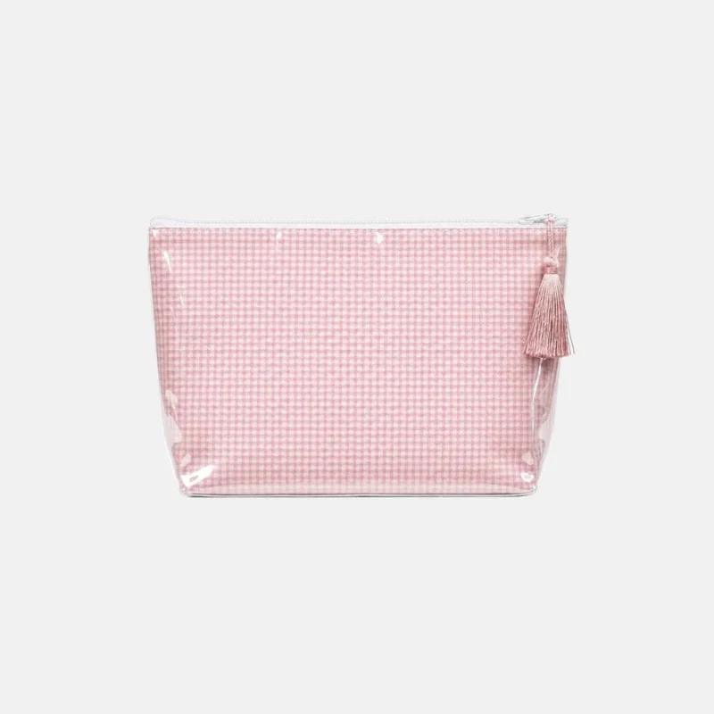 Farm Friends Makeup Bag - Pink Gingham — Dairy Boy