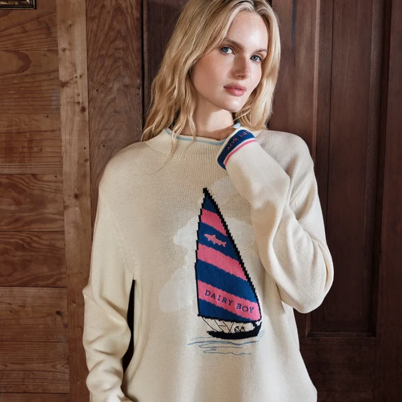 The Regatta Sweater - Oyster — Dairy Boy