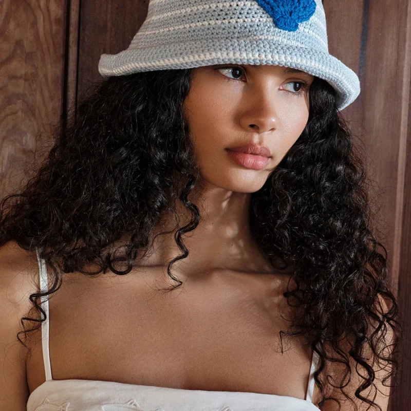 The DB Summer Hat - Saltwater Stripe — Dairy Boy