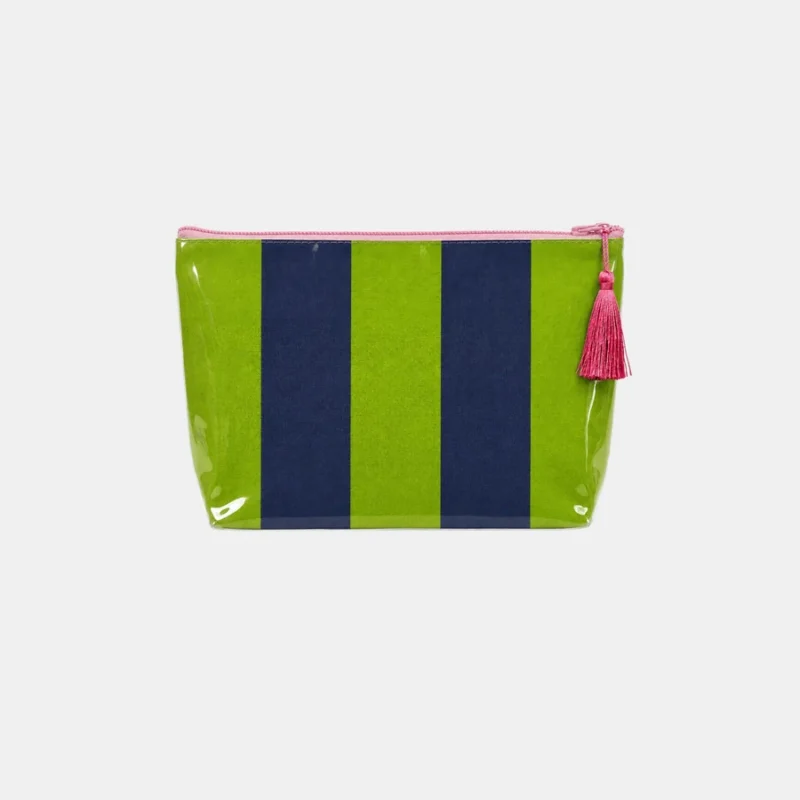 Shell & Sail Makeup Bag - Bluff Stripe — Dairy Boy