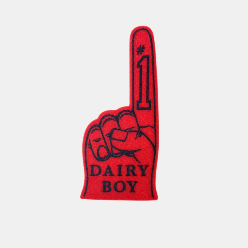 Foam Finger - Cherry Red — Dairy Boy