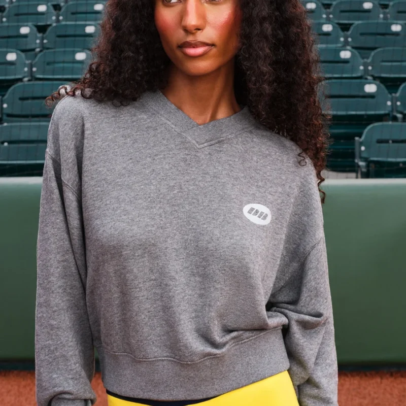 The Club V Neck - Steel Grey — Dairy Boy