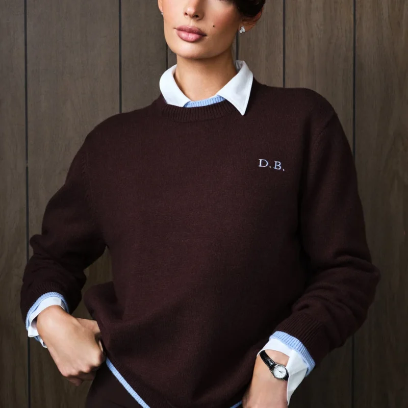 Double Layered Sweater - Brown Bear — Dairy Boy