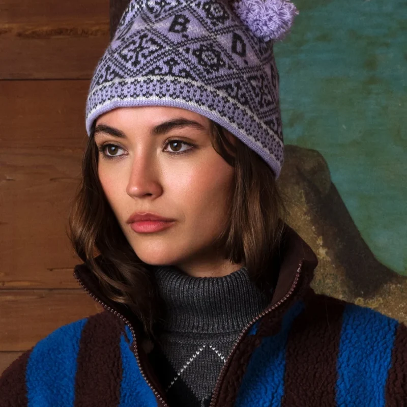 Tassel Beanie - Larkspur — Dairy Boy
